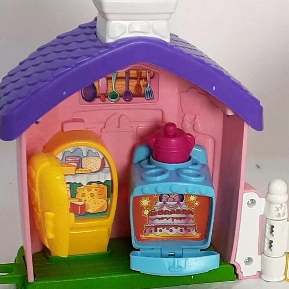 Fisher Price Little People Magic of Disney Mickey Mouse Minnie Fold Play House - Picture 2 of 9